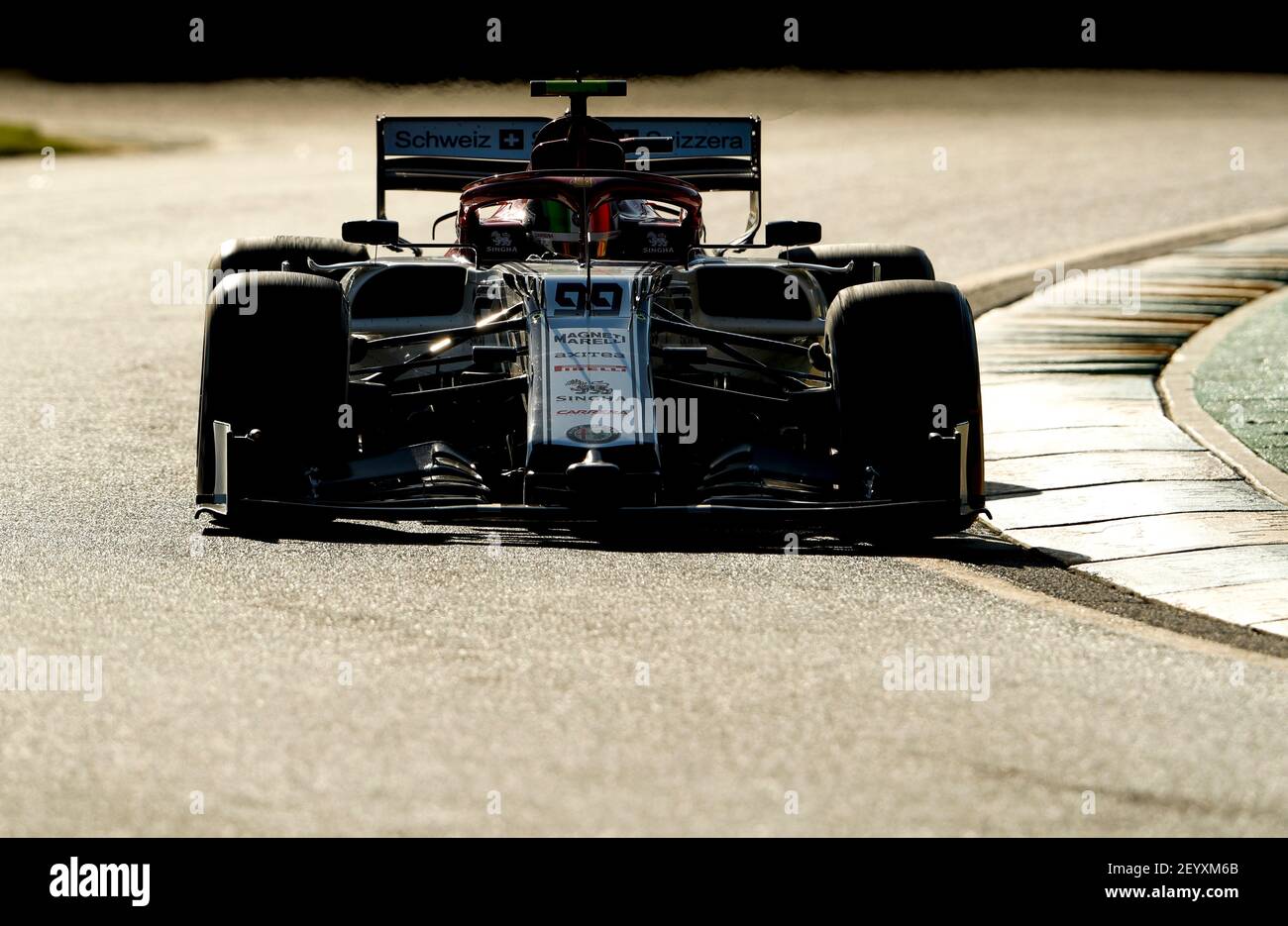 99 GIOVINAZZI Antonio (ita), Alfa Romeo Racing C38, action pendant le championnat de Formule 1 2019 à Melbourne, Australie Grand Prix, du 14 au 17 mars - photo DPPI Banque D'Images