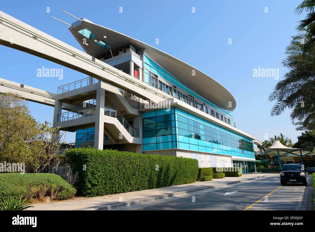 Station de monorail palm jumeirah Banque de photographies et d'images à  haute résolution - Alamy