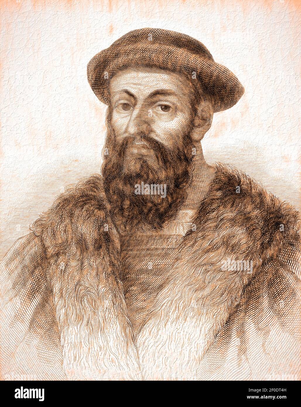 Navigateur portugais Ferdinand Magellan, XVIe siècle Banque D'Images