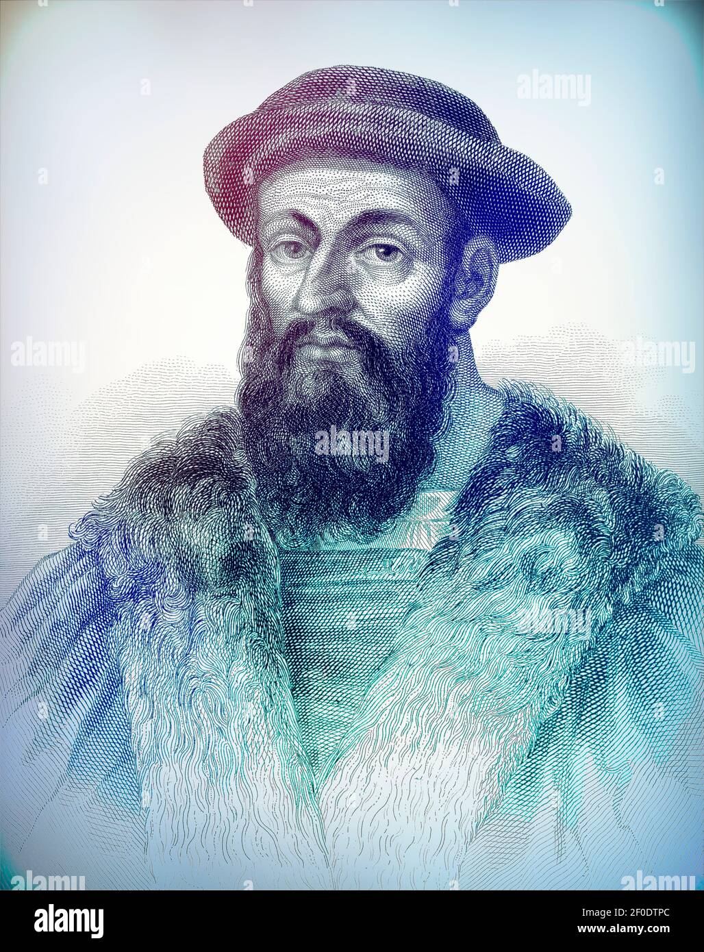 Navigateur portugais Ferdinand Magellan, XVIe siècle Banque D'Images