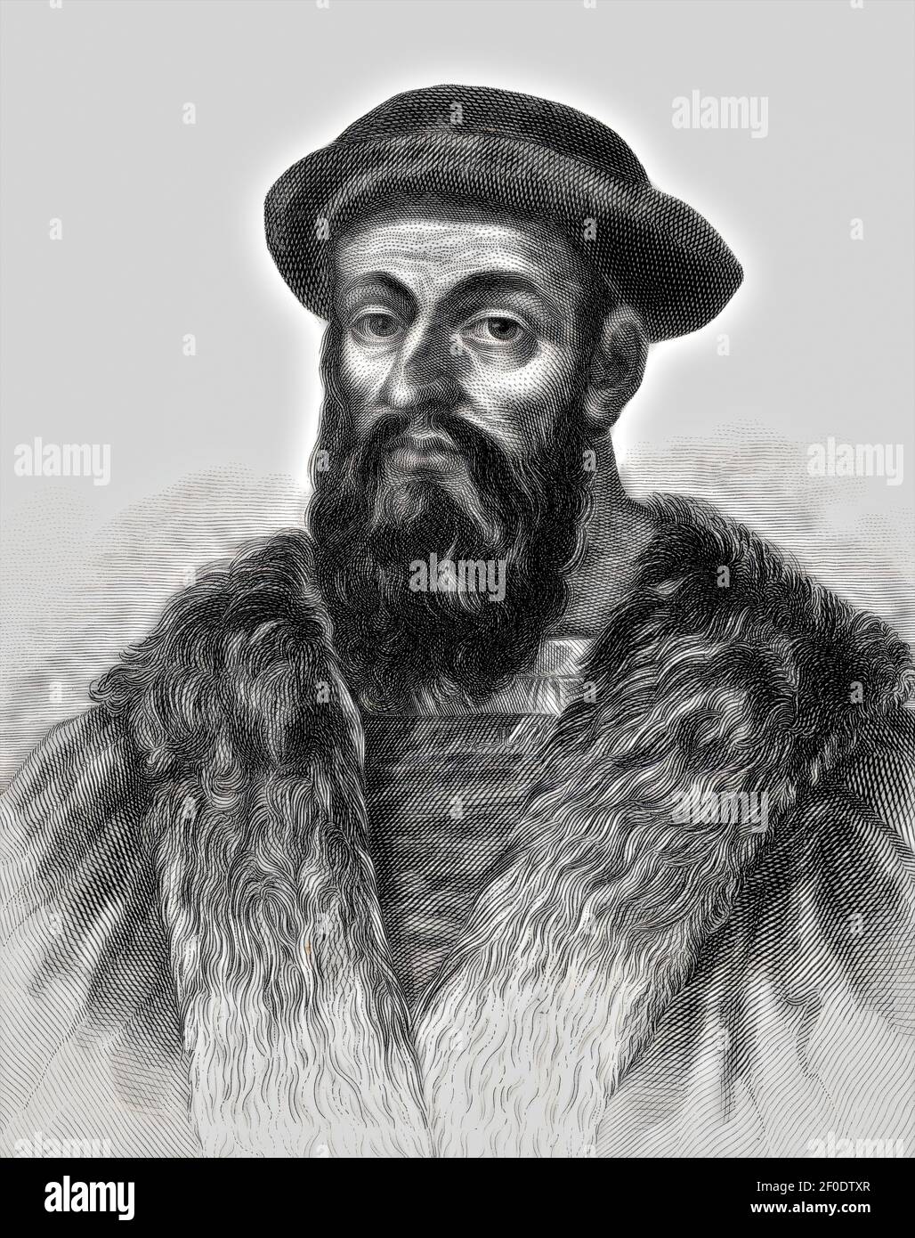 Navigateur portugais Ferdinand Magellan, XVIe siècle Banque D'Images