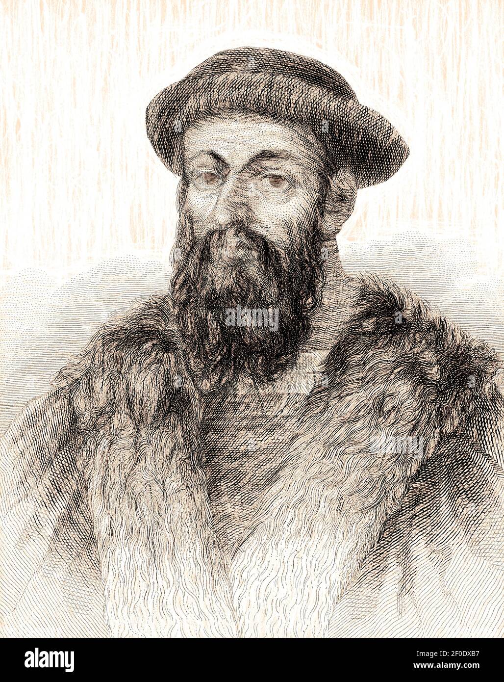 Navigateur portugais Ferdinand Magellan, XVIe siècle Banque D'Images