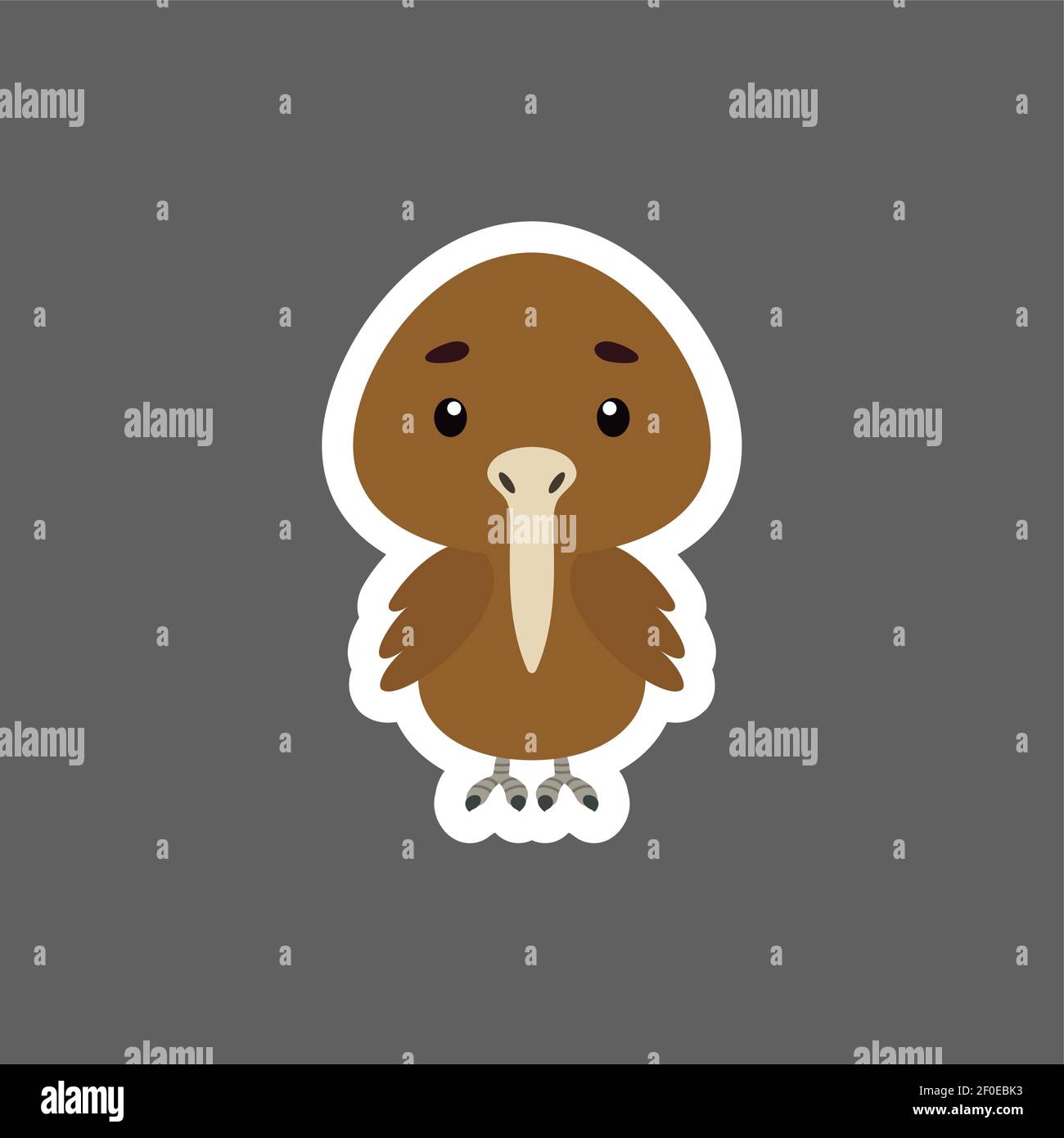 Kiwi Animal Banque D Images Vectorielles Alamy