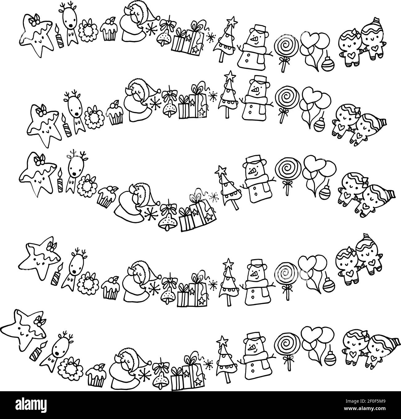 Carte de Noël à motif vectoriel Illustration de Vecteur