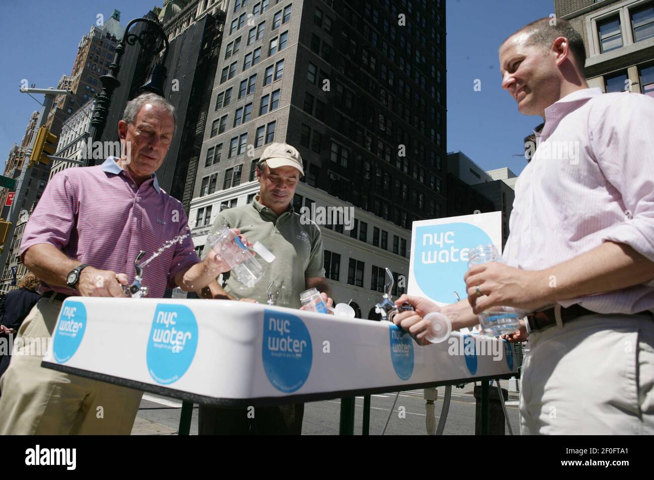 4 juillet 2010 New York, NY le maire Bloomberg lance un nouveau programme pour rendre l