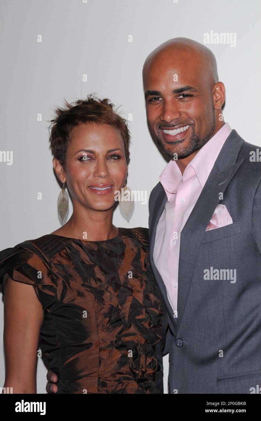 Kristin Davis Et Son Mari Nicole Ari Parker et son mari Boris Kodjoe. 28 septembre 2010, Beverly  Hills, CA. Symposium « Women Empowering Women » en l'honneur de Nicole Ari  Parker et Kristin Davis au salon Aqua
