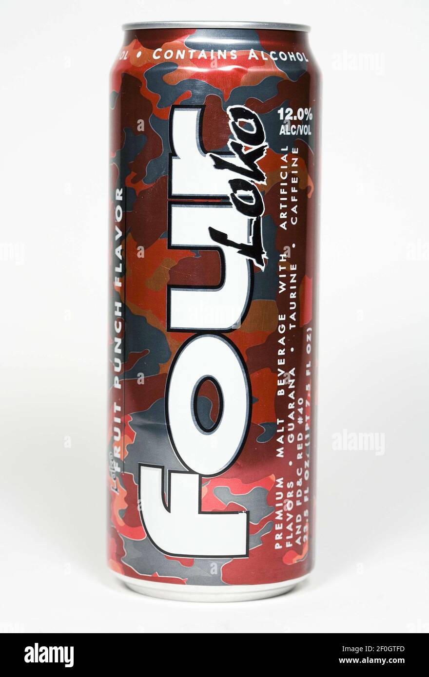 10 novembre 2010 Ã Washington, D.C. Ã Washington State a interdit la  boisson énergétique alcoolique four Loko communément appelé la «coupure  dans une CAN». Les boissons emballez un punch de niveaux élevés