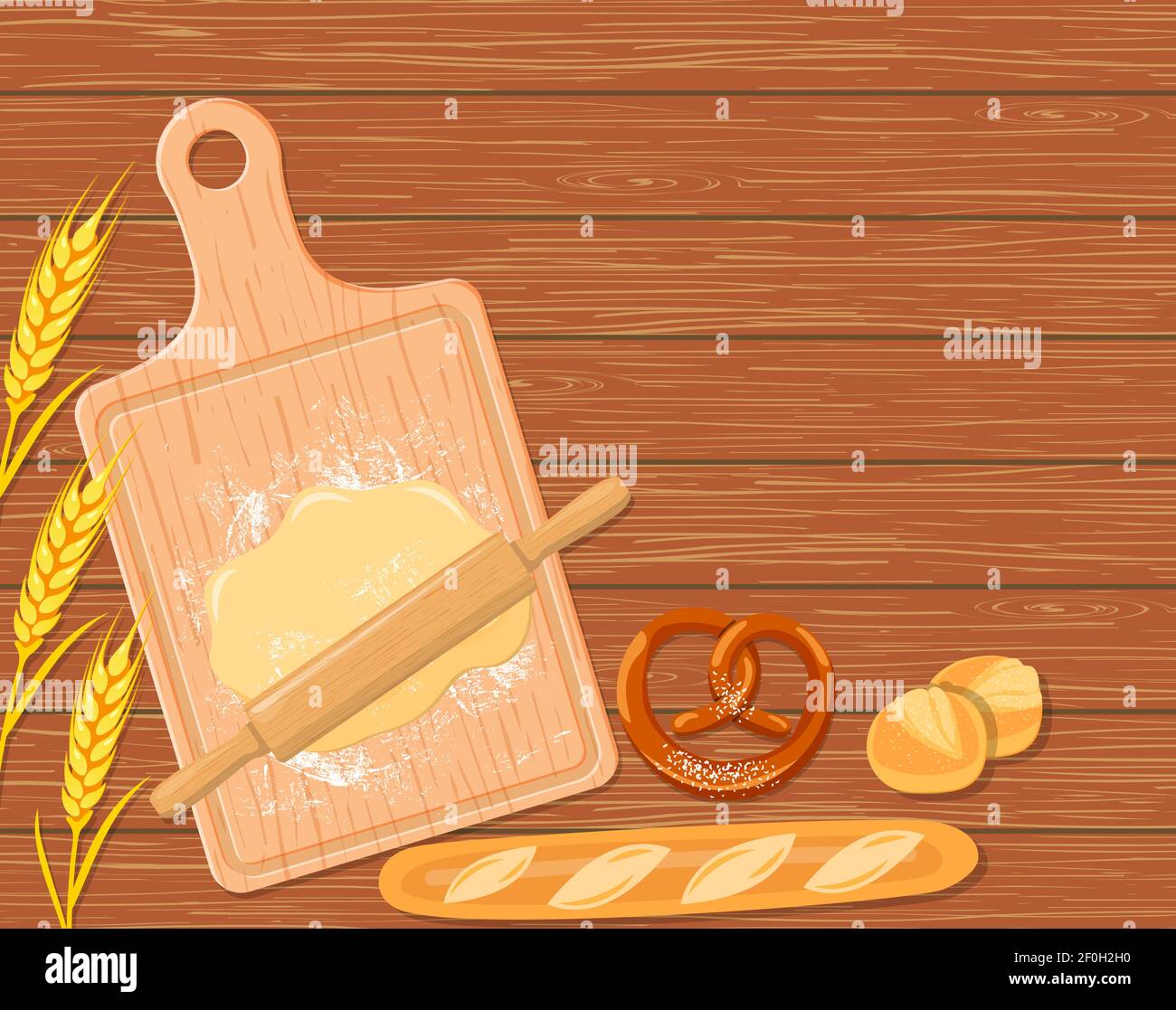 Planche à enfourner la pain Banque d'images vectorielles - Page 2 - Alamy