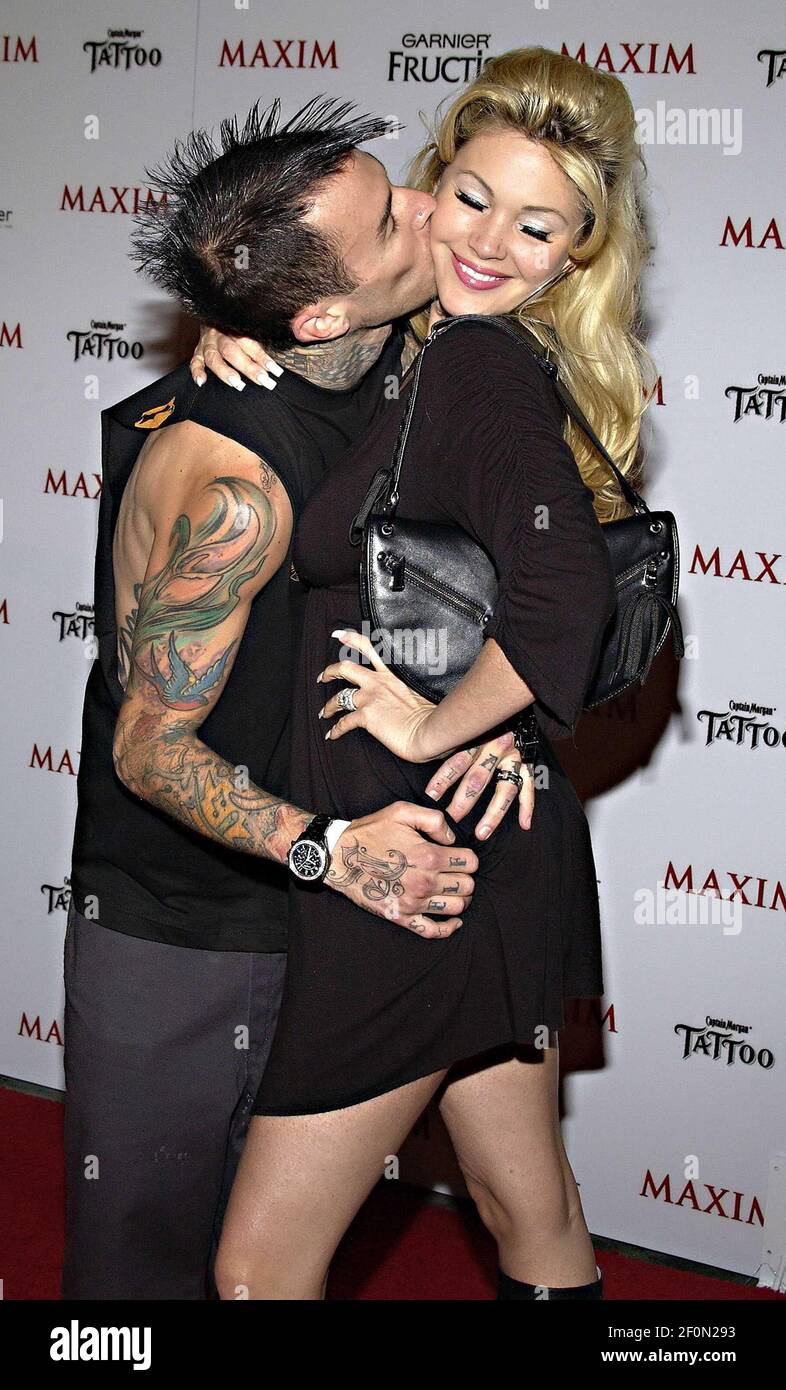 12 mai 2005 Hollywood, Californie Travis Barker et Shanna Moakler
