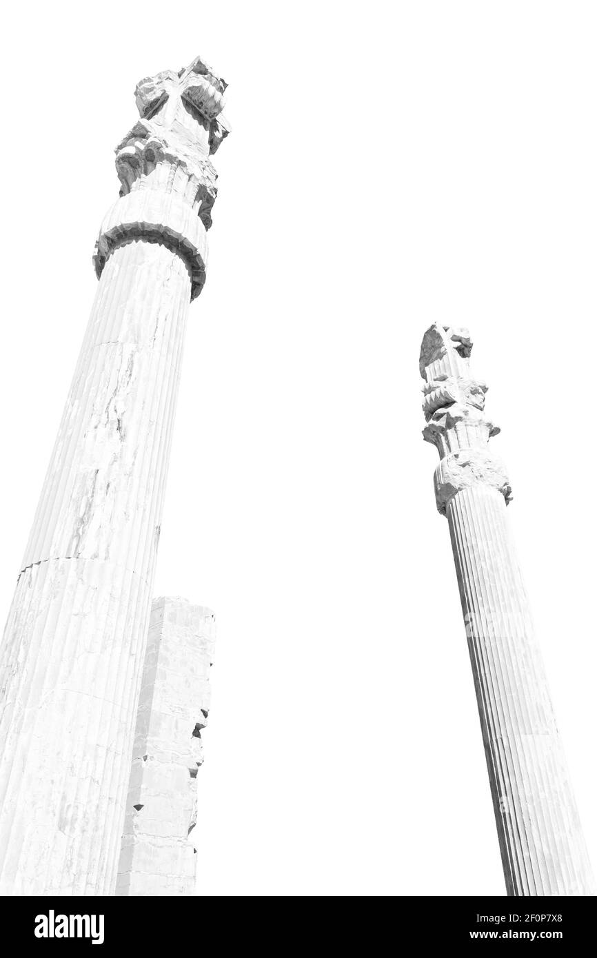 En iran persepolis Banque D'Images