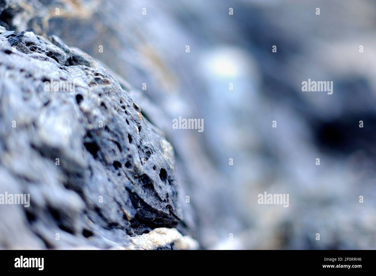 Rochers sur la plage Banque D'Images