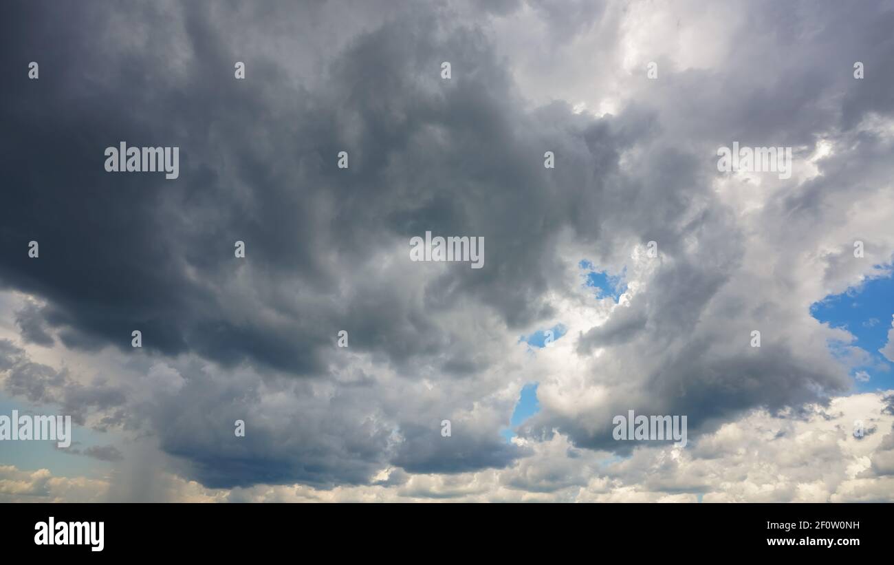 Fond naturel : ciel orageux Banque D'Images