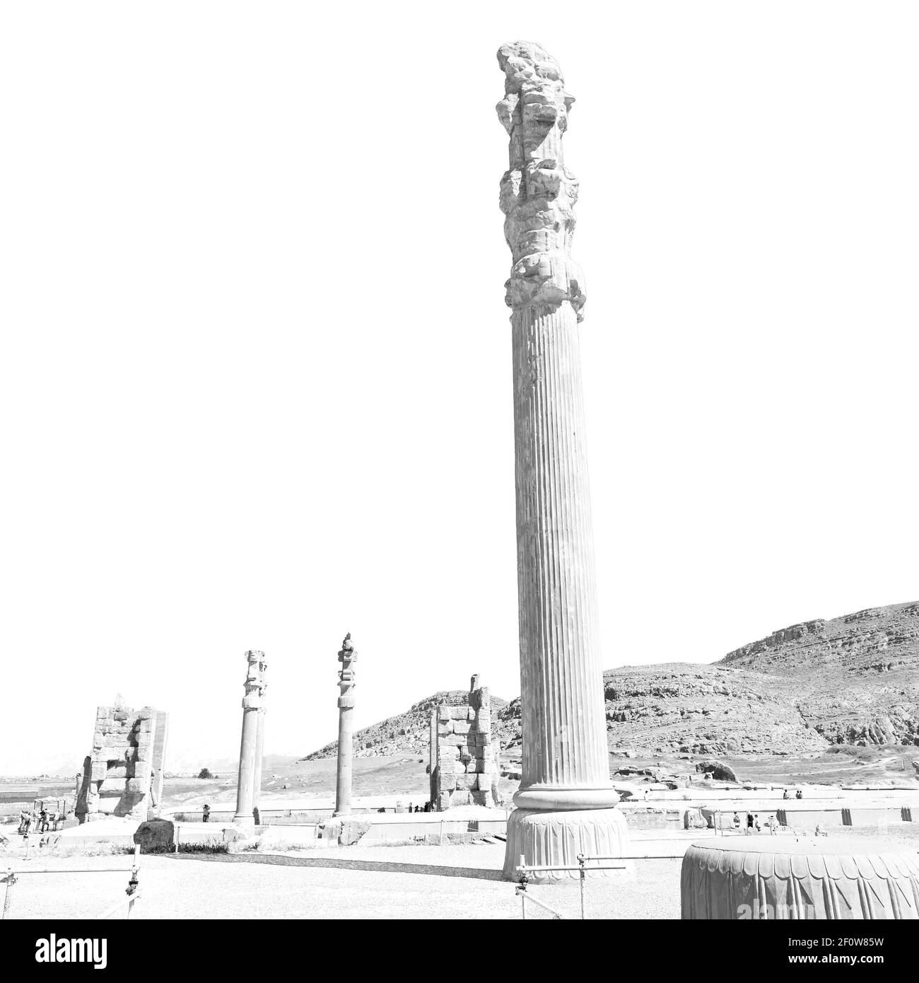 En iran persepolis Banque D'Images