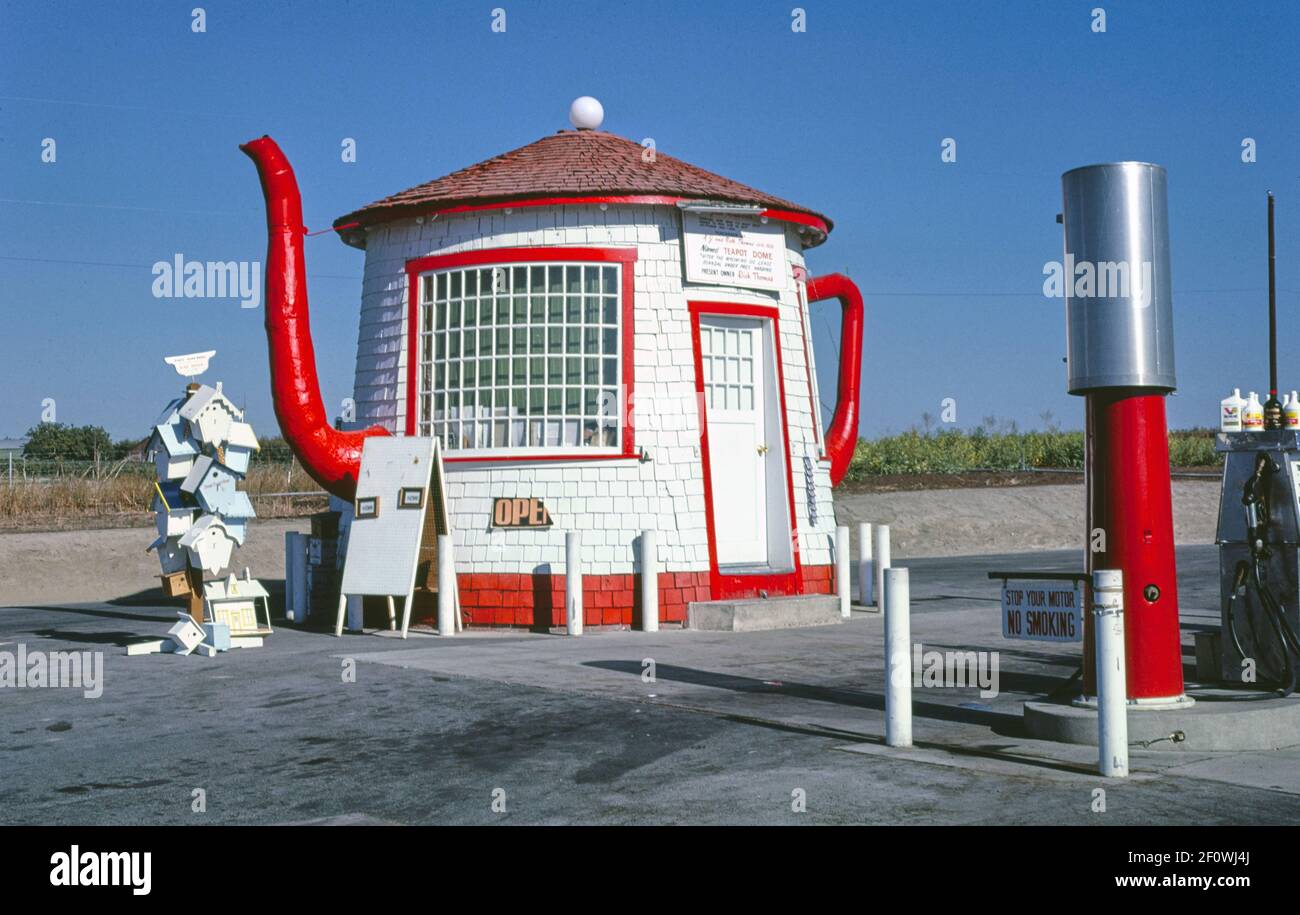 Teapot Dome stationservice Zillah Washington ca. 1987 Photo Stock Alamy