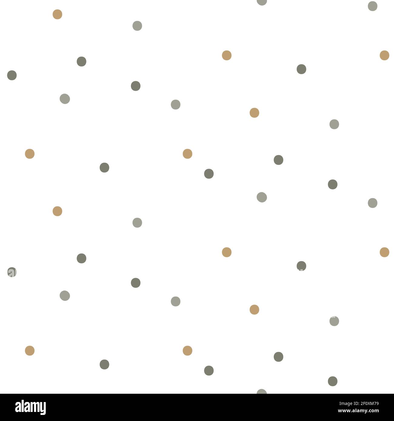 Les points confetti façonnent un motif sans couture. Arrière-plan pour le papier d'emballage, le textile, l'emballage et la conception d'impression. Illustration de Vecteur