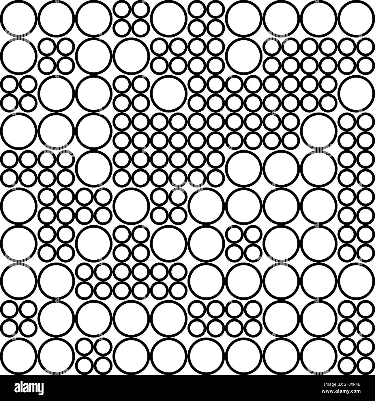Motif d'arrière-plan abstrait en pointillés Illustration de Vecteur