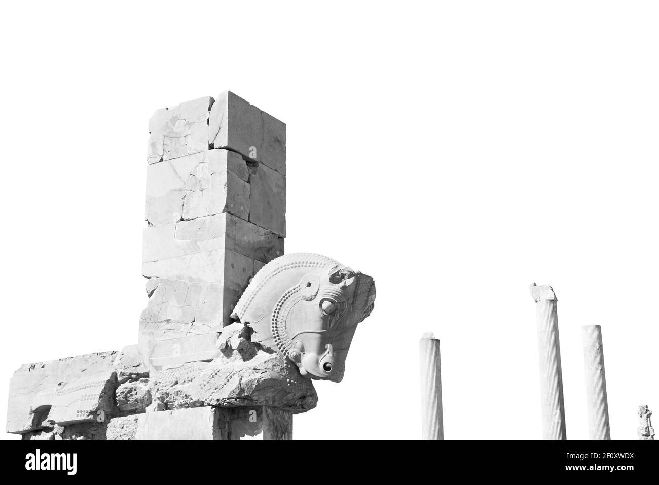 En iran persepolis Banque D'Images