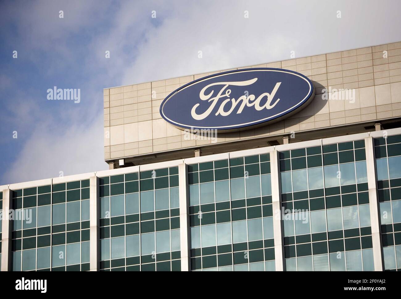 13 novembre 2008 - Dearborn, Michigan - Ford Motor Company World Headquarters. Crédit photo: Kristoffer Tripplaar/ Sipa Press/0811171411 Banque D'Images