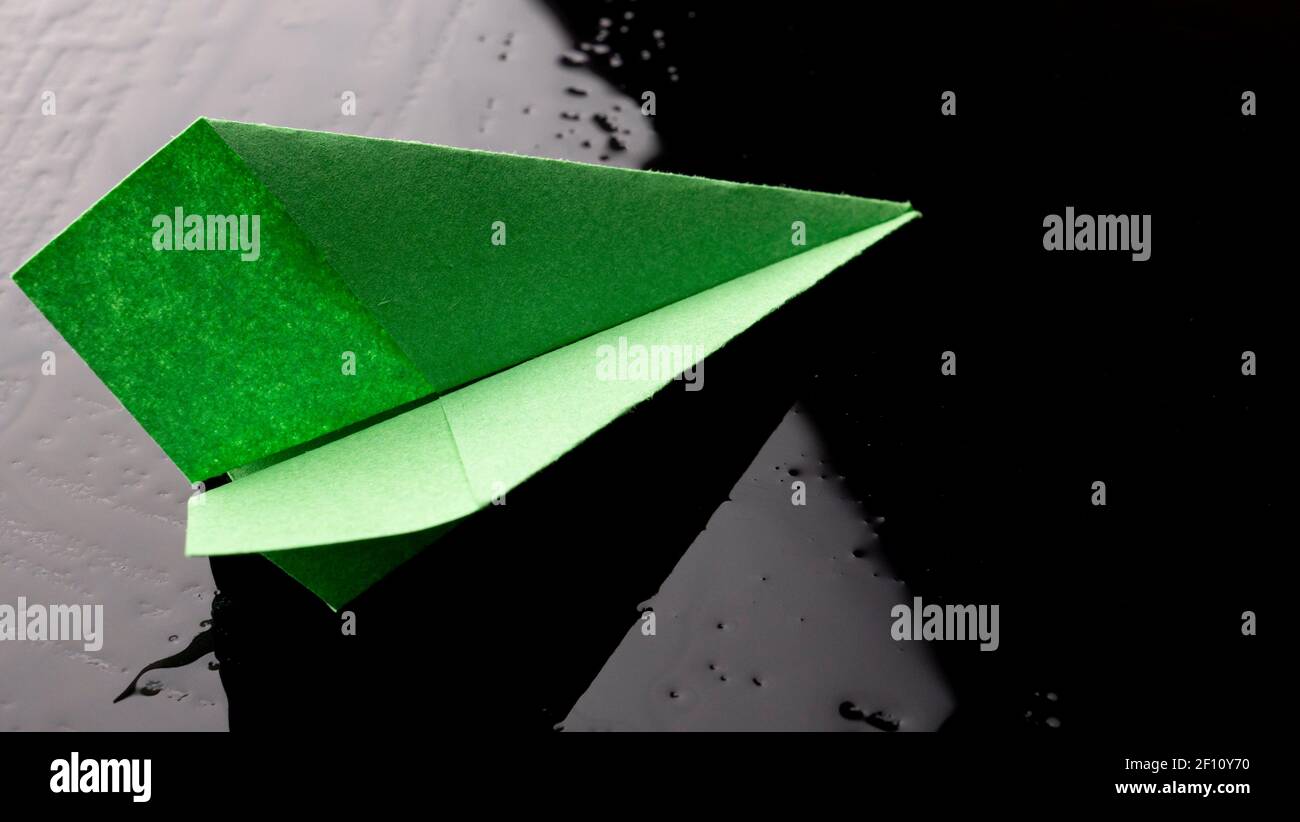 le papier fusée d'avion est un succès pour la conception Banque D'Images