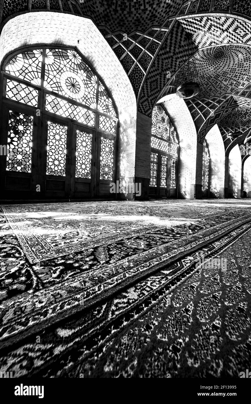 En iran couleurs à partir des fenêtres Banque D'Images