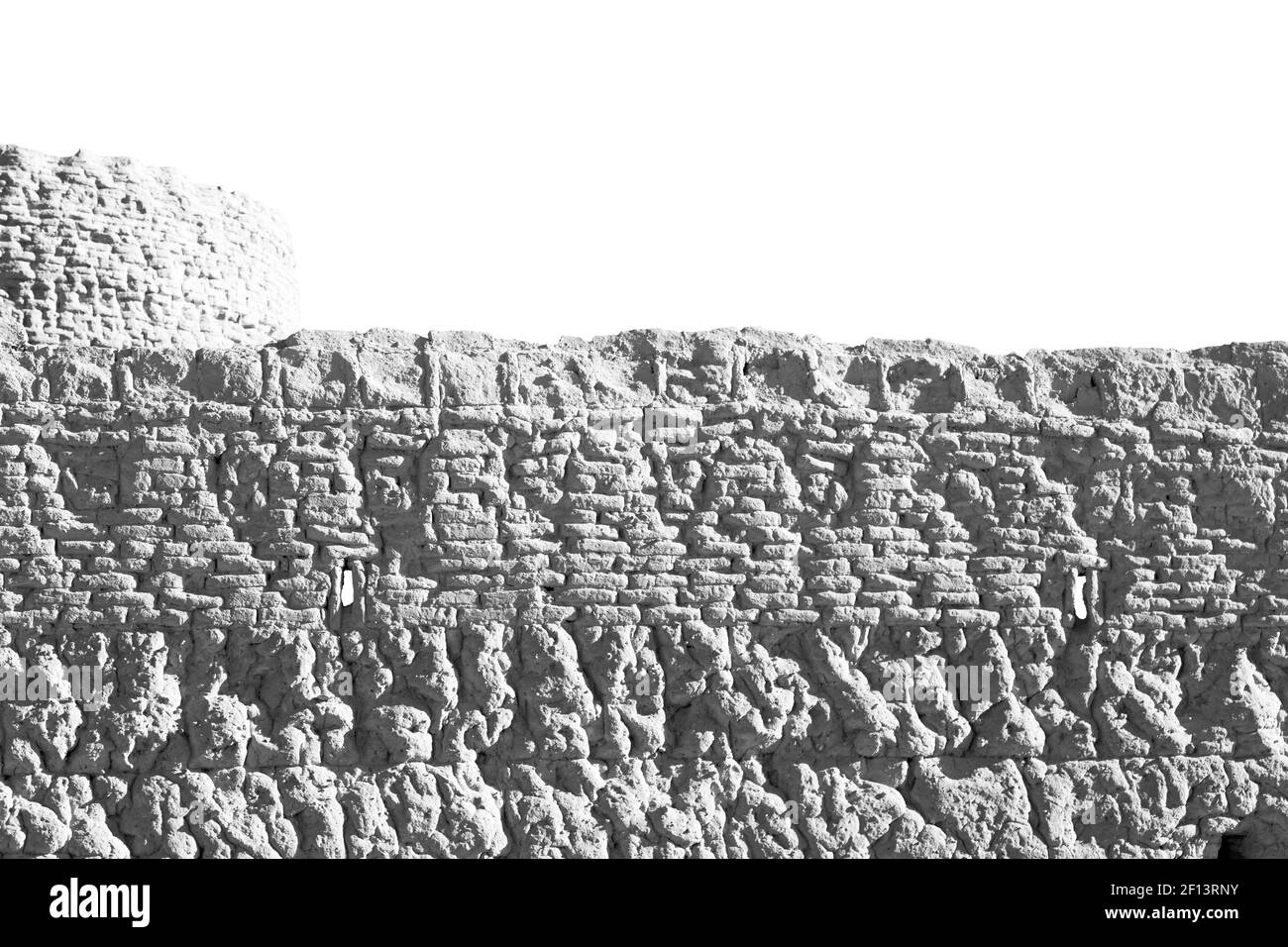 En iran, le vieux château Banque D'Images