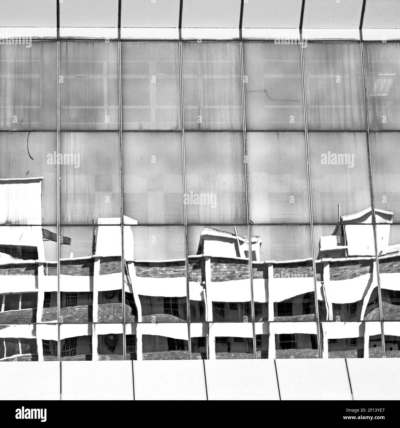 En Afrique du Sud, ancienne terrasse dans le centre-ville Banque D'Images