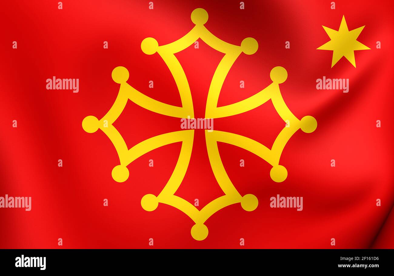 Occitan flag Banque de photographies et d’images à haute résolution - Alamy
