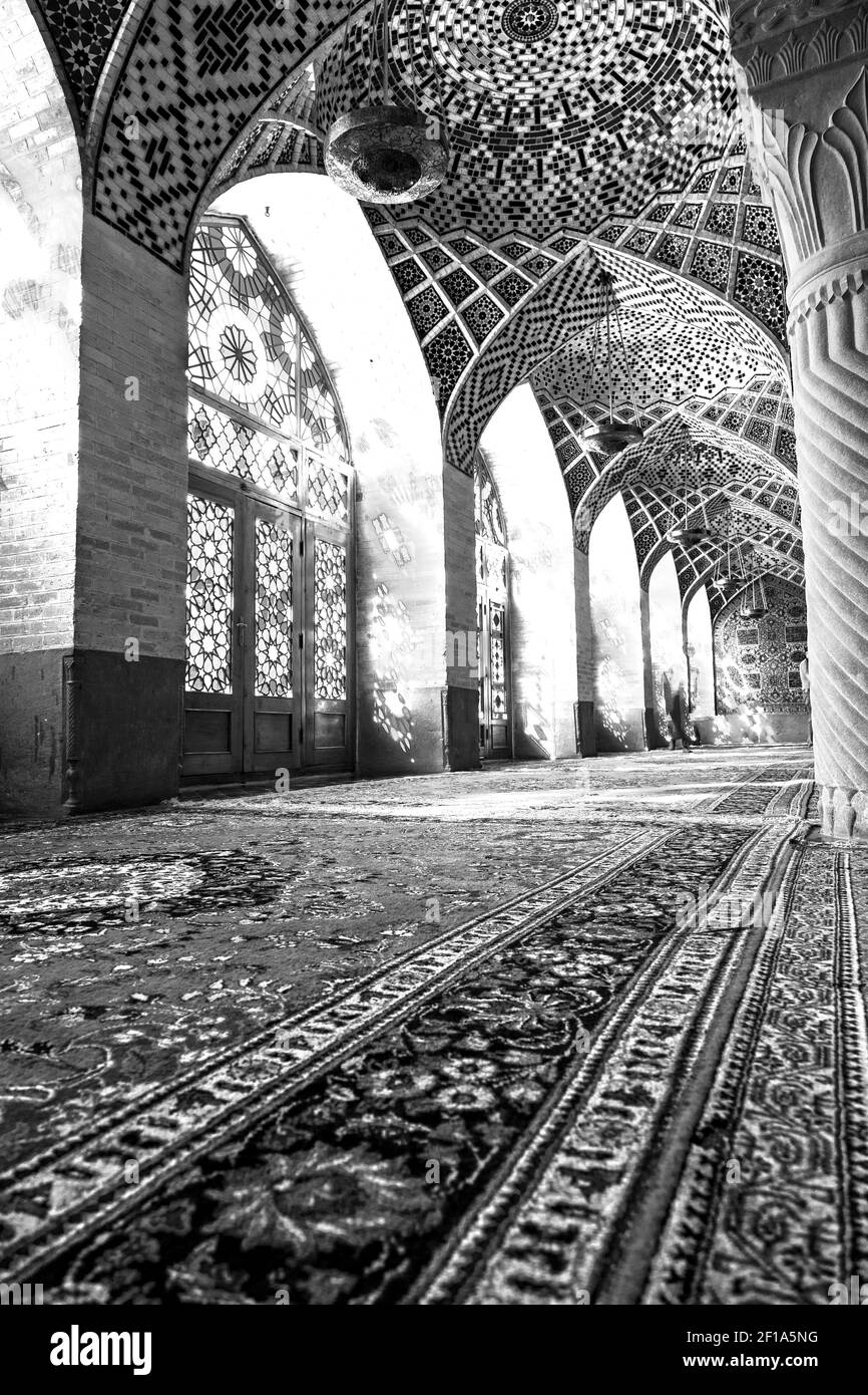 En iran couleurs à partir des fenêtres Banque D'Images