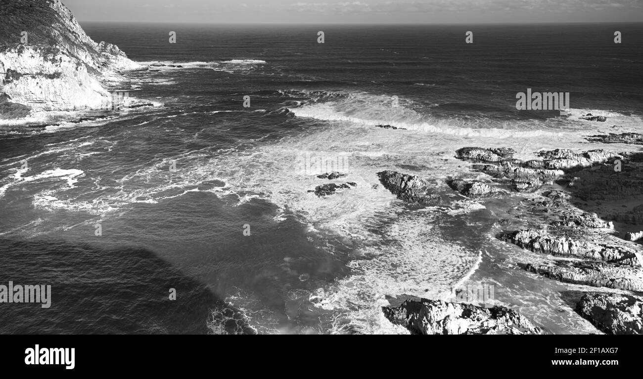 En Afrique du Sud ciel océan Banque D'Images