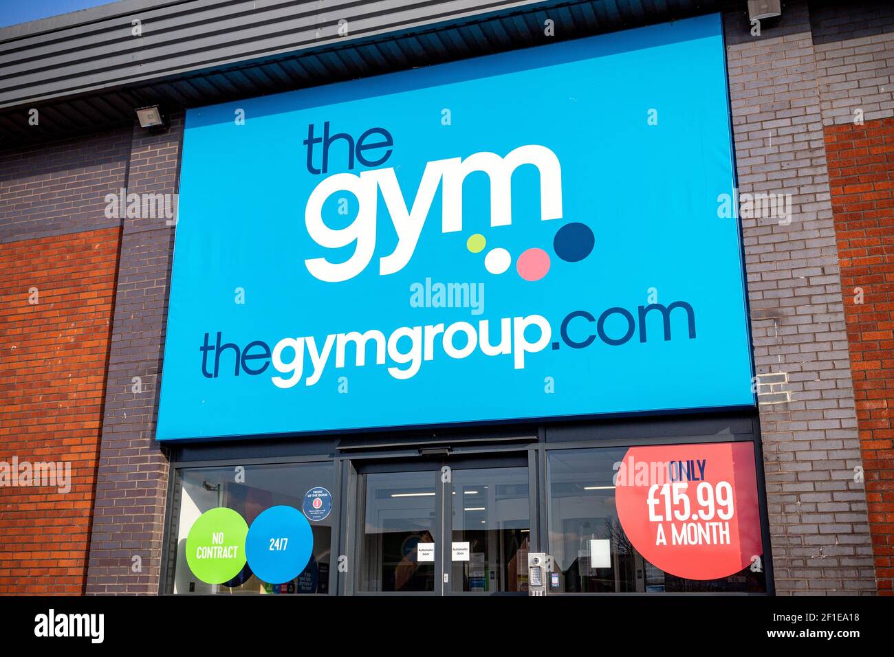 thegymgroup.com, COVID-19, propre, fermé, coronavirus, Équipement, équipement d'exercice, appareil d'exercice, gymnase, centre d'esthétique corporelle, Un style de vie sain Banque D'Images