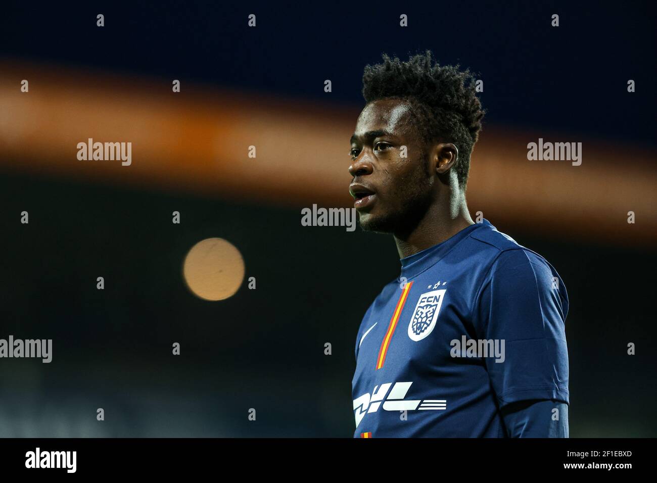 Farum, Danemark. 7 mars 2021. Kamaldeen Sulemana (10) du FC Nordsjaelland vu pendant le match 3F Superliga entre le FC Nordsjaelland et AC Horsens en droit de Dream Park à Farum. (Crédit photo : Gonzales photo/Alamy Live News Banque D'Images