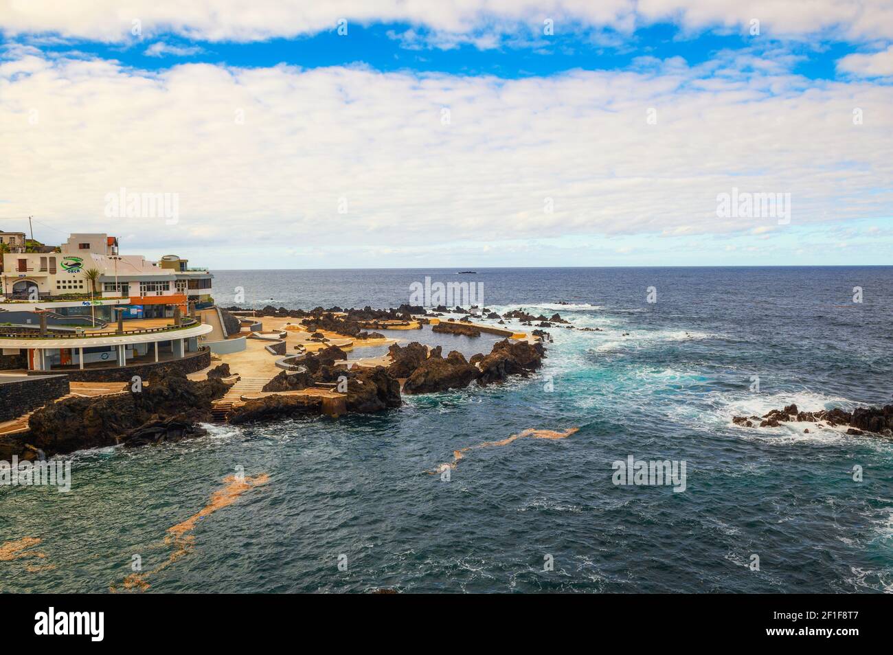Piscines naturelles de Porto Moniz à Madère, Portugal Banque D'Images