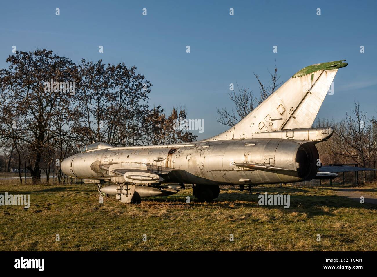 Sukhoi su-7BM - Musée polonais de l'aviation, Cracovie, Pologne, Europe Banque D'Images