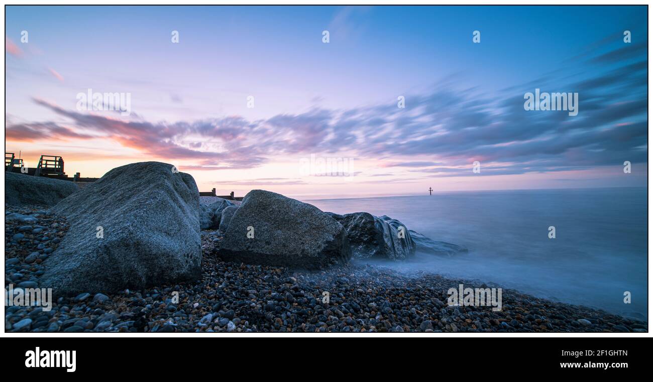 Sheringham Norfolk Nord Angleterre Banque D'Images