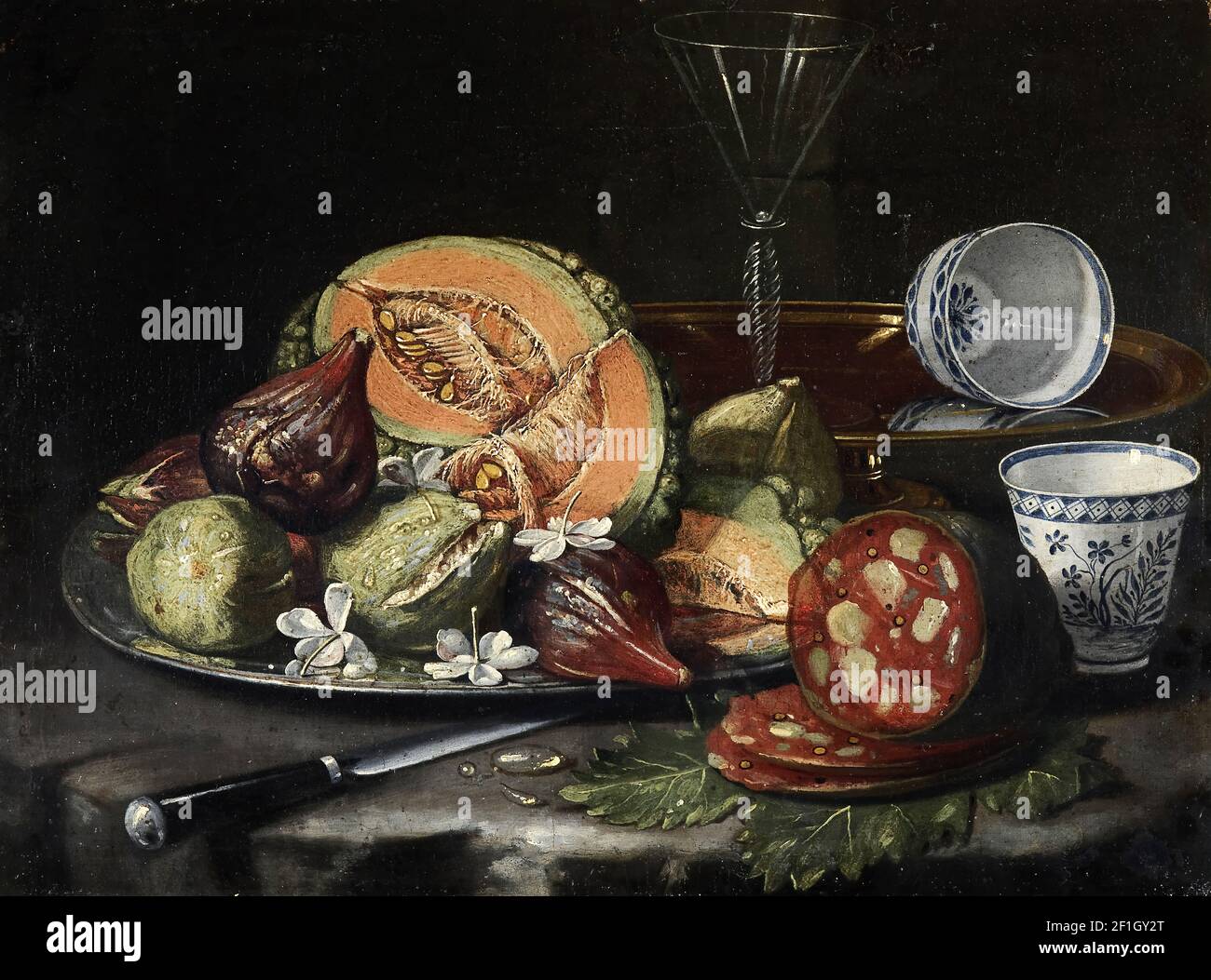 Cristoforo Munari - encore la vie Banque D'Images