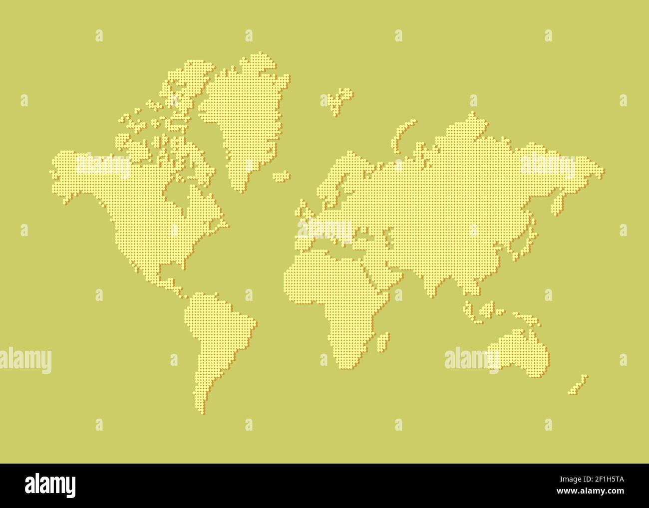 Carte du monde Banque D'Images