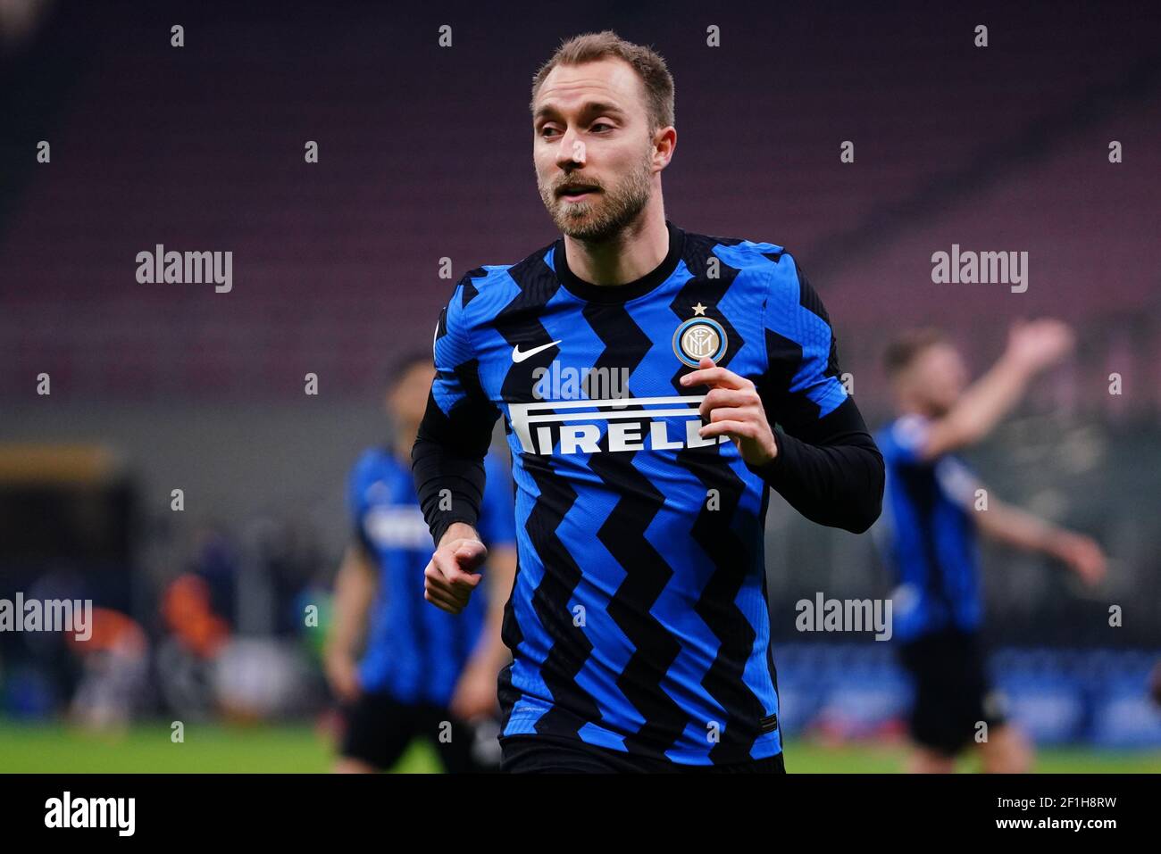 Christian Eriksen (FC Inter) pendant FC Internazionale vs Atalanta BC, football italien Serie A Match, Milan, Italie, - photo .LiveMedia/Luca Rossini Banque D'Images