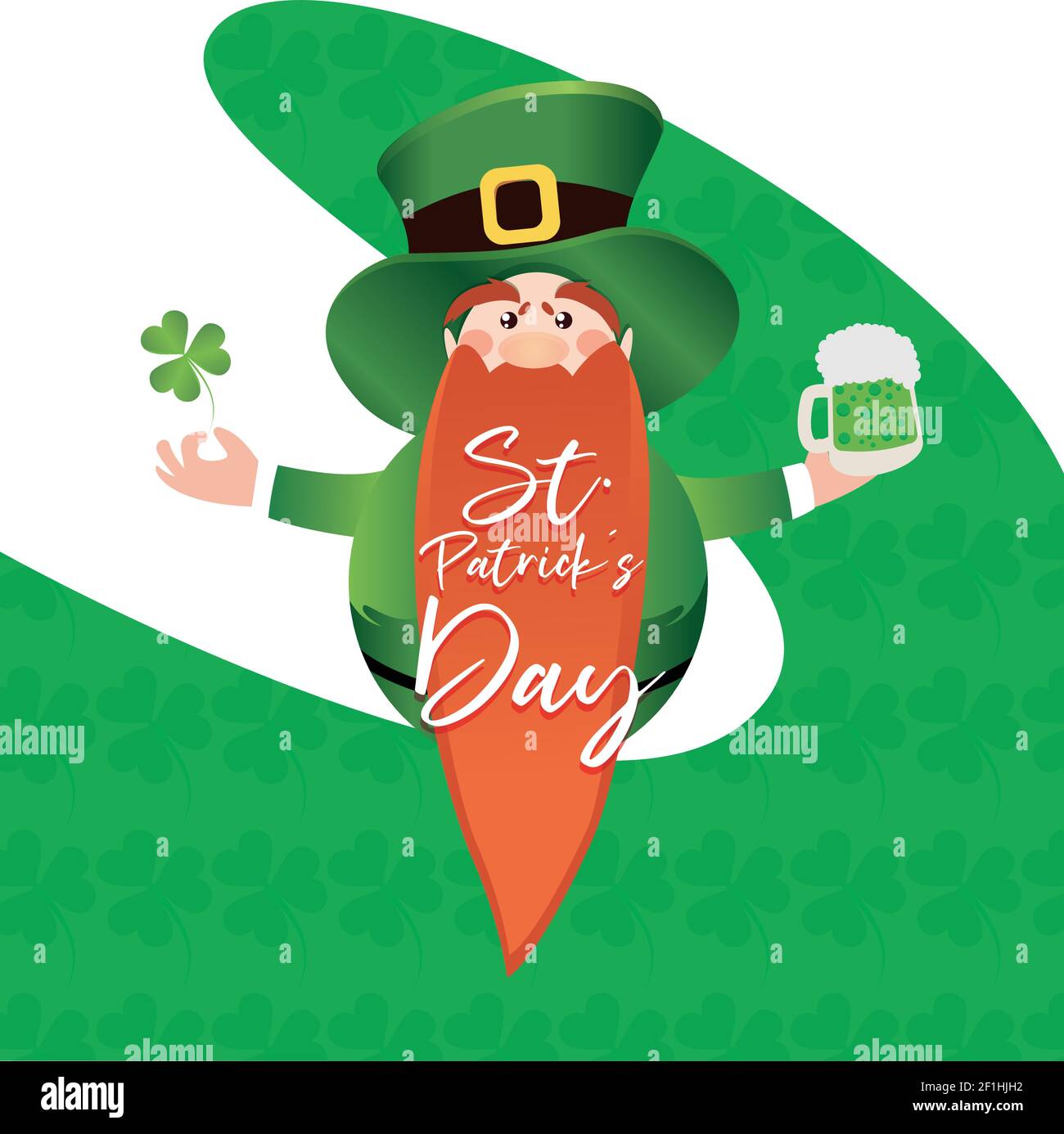 Saint patricks day Illustration de Vecteur