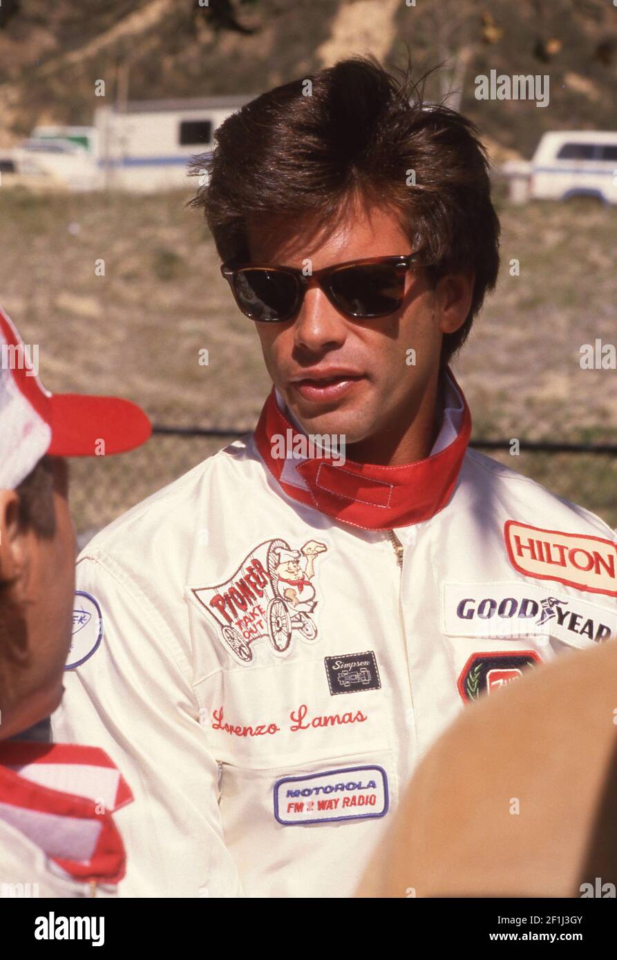 Lorenzo Lamas 1986 crédit: Ralph Dominguez/MediaPunch Banque D'Images