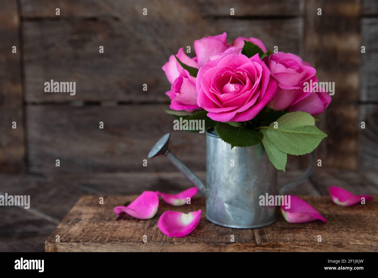 Petit bouquet de roses Banque D'Images