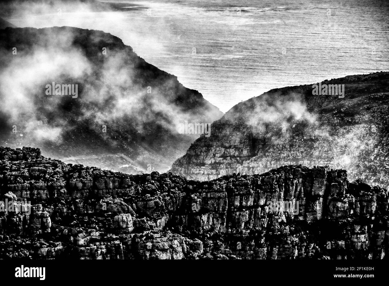 Atmosphere Table Mountain, Cape Town, pendant le RX mondial DE la FIA SABAT 2019 de l'Afrique du Sud au circuit international de Killarney du 8 au 10 novembre - photo Paulo Maria / DPPI Banque D'Images