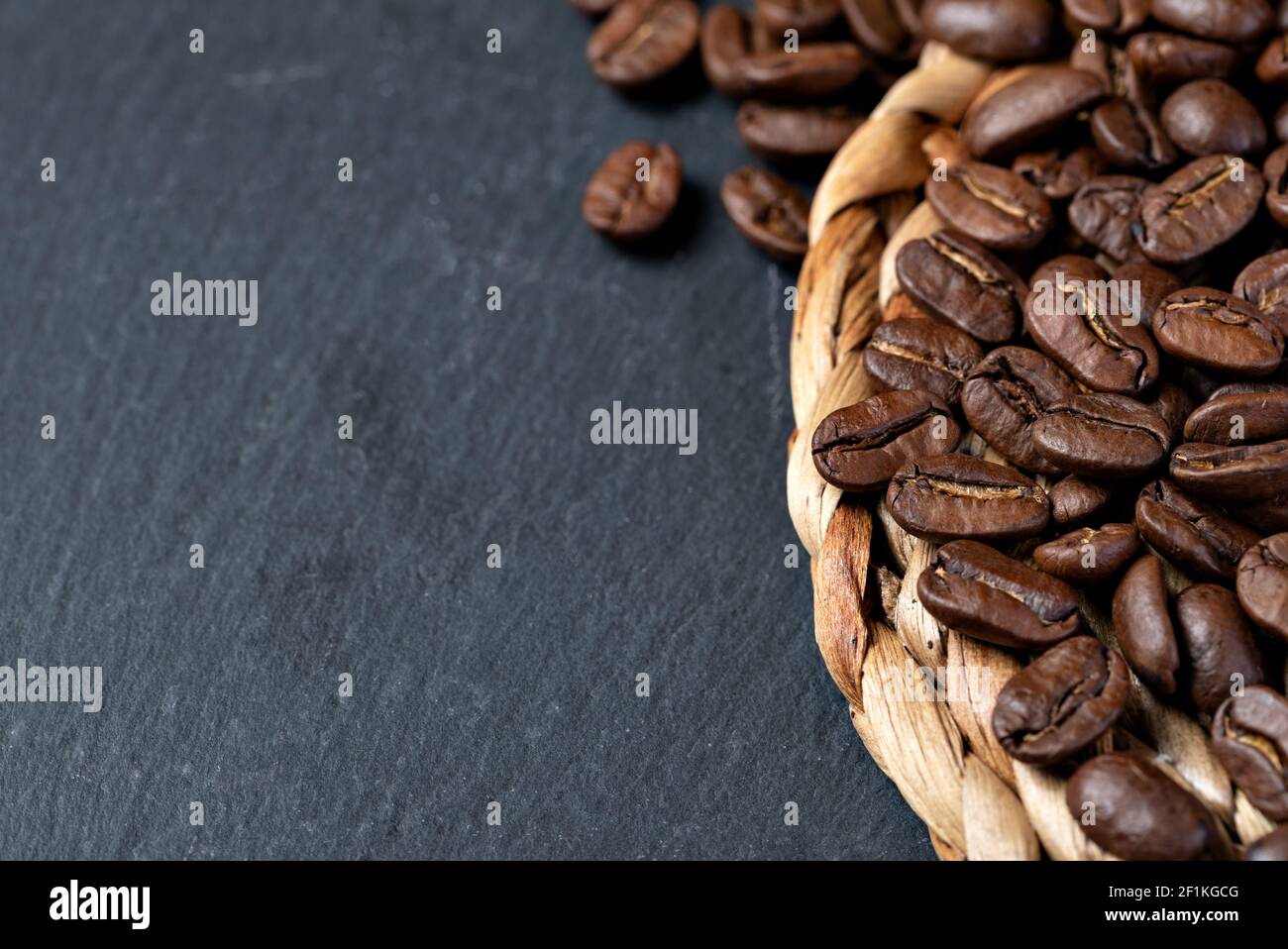 Grains de café Banque D'Images