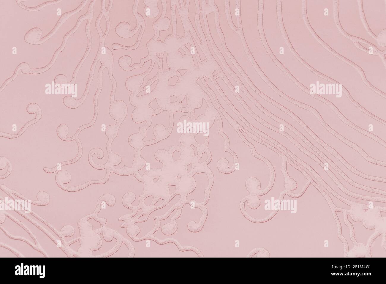 Texture d'arrière-plan abstraite de couleur rose tendre et tendance. Structure abstraite des lignes numériques. Structure en verre dépoli. Prise de vue macro. Texture abstraite rose. Banque D'Images