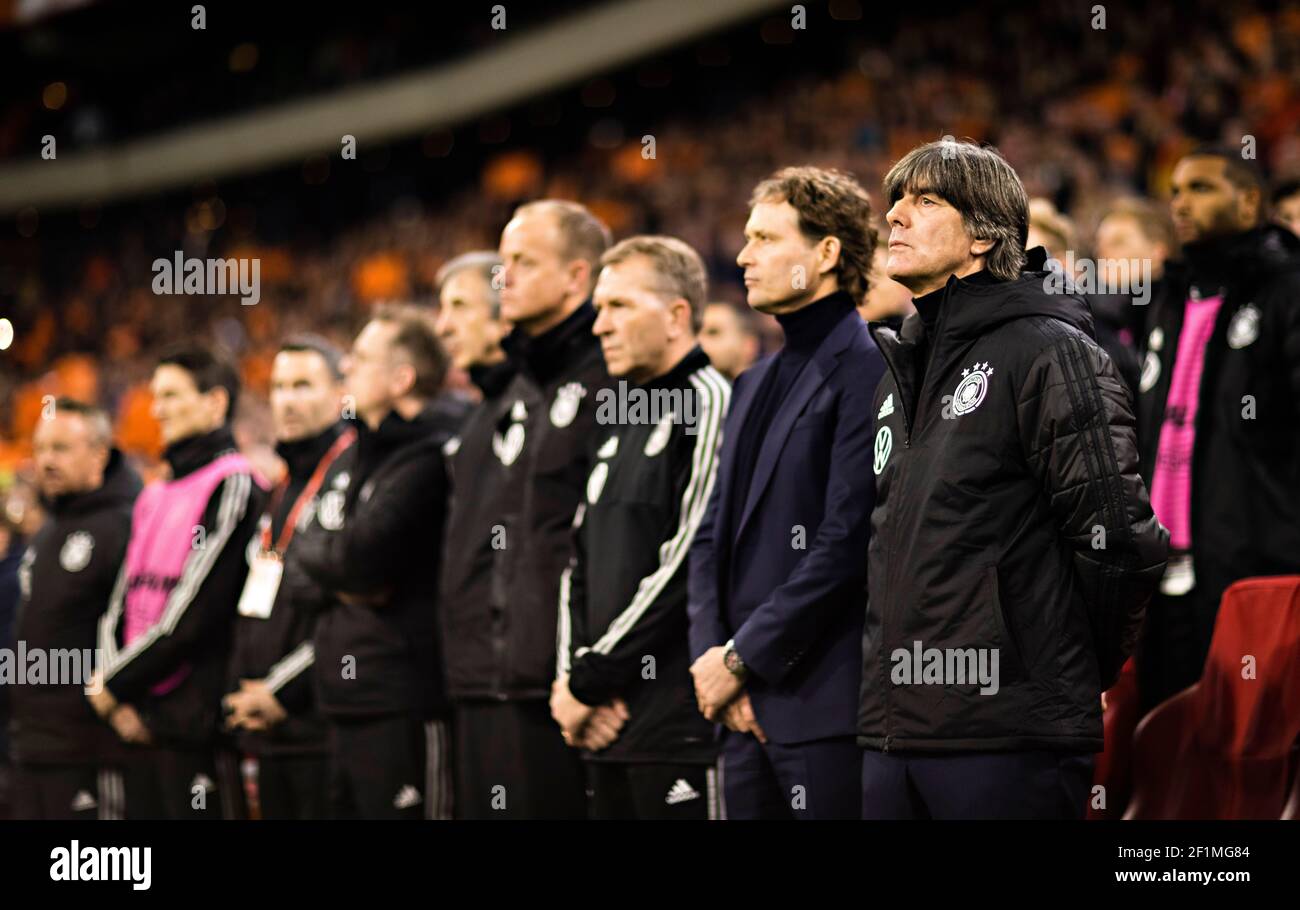 Amsterdam, 24.03.2019 Trainer Joachim Löw (Deutschland) Niederlande - Deutschland Copyright (nur für journalistische Zwecke) par : Moritz Müller, Wil Banque D'Images