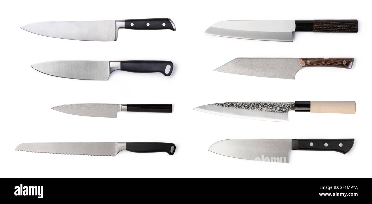 Couteaux de cuisine Banque D'Images