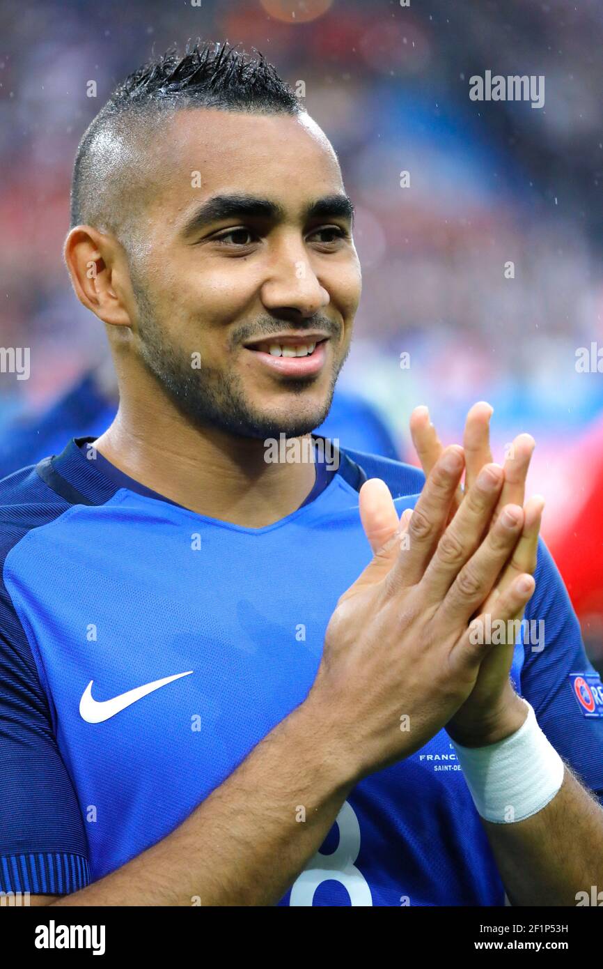 Dimitri Payet (FRA) lors de l'UEFA Euro 2016, quart de finale du match de football entre la France et l'Islande le 03 juillet 2016 au Stade de France à Saint-Denis, France - photo Stephane Allaman / DPPI Banque D'Images