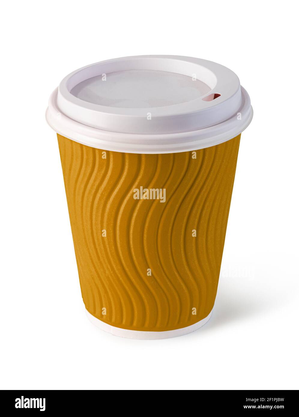 Tasse à café en papier Banque D'Images