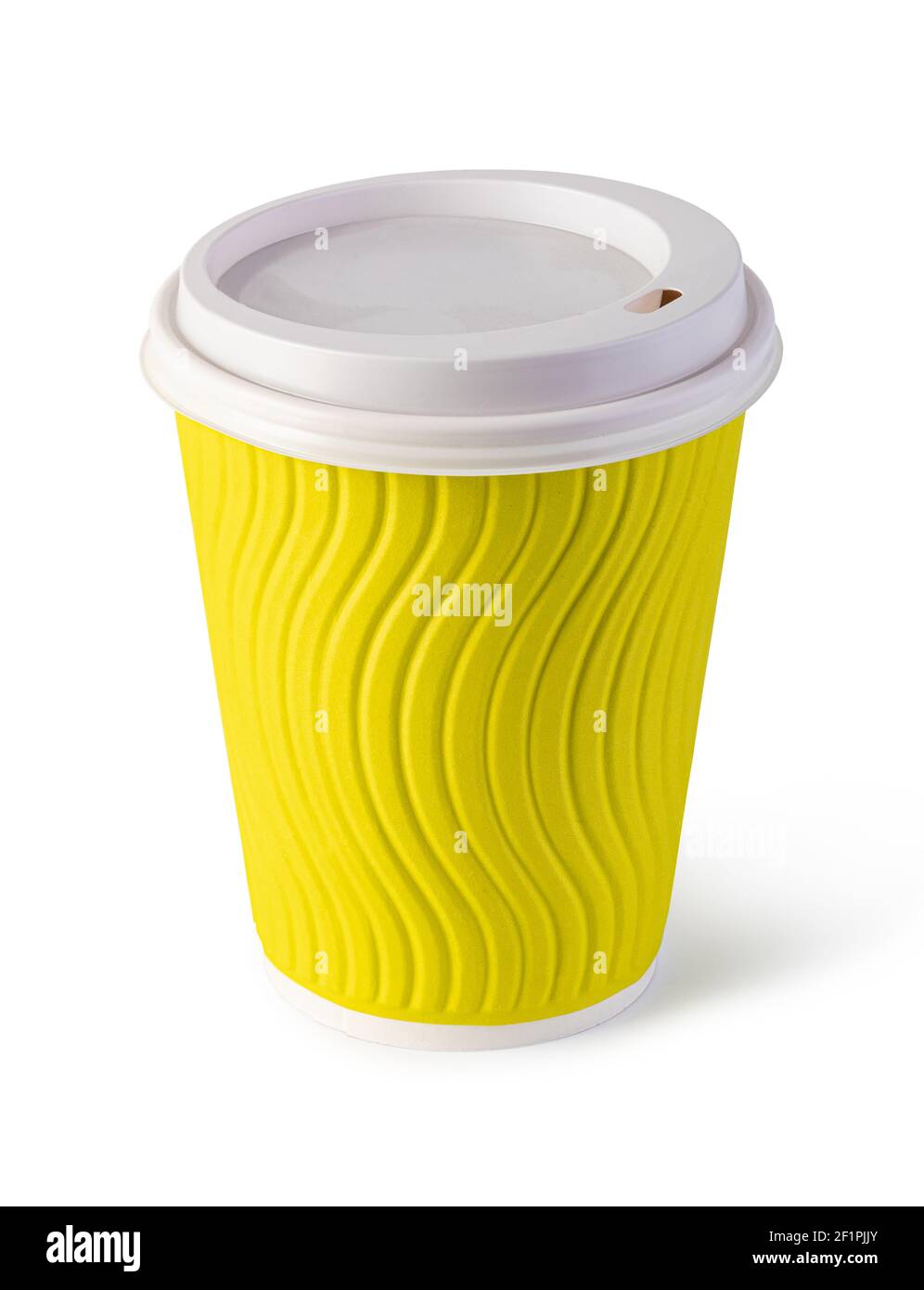 Tasse à café en papier Banque D'Images