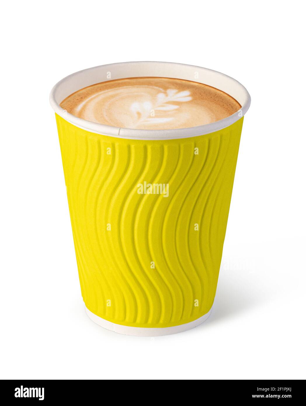 Tasse à café en papier Banque D'Images