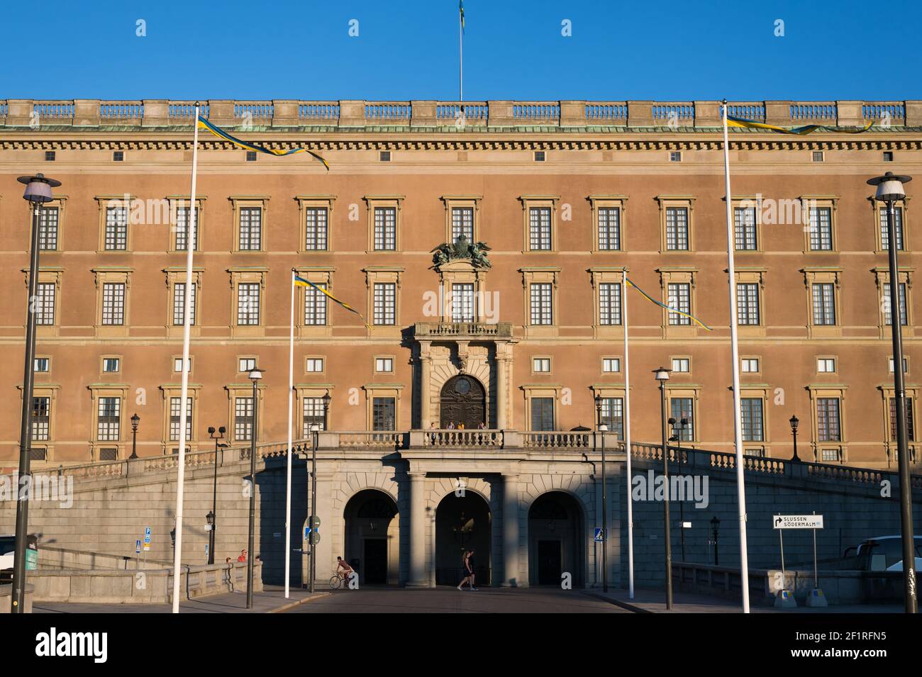 Palais royal de Stockholm (Kungliga slottet), Gamla Stan, Stockholm, Suède. Banque D'Images